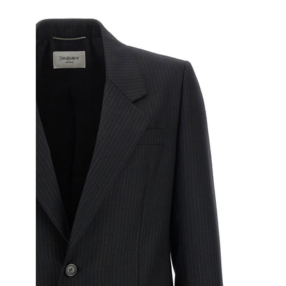 Saint Laurent Black Wool Blazer