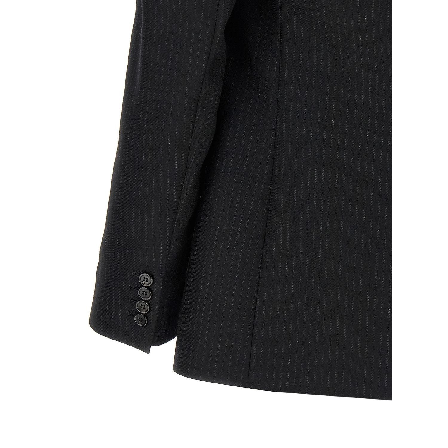 Saint Laurent Black Wool Blazer