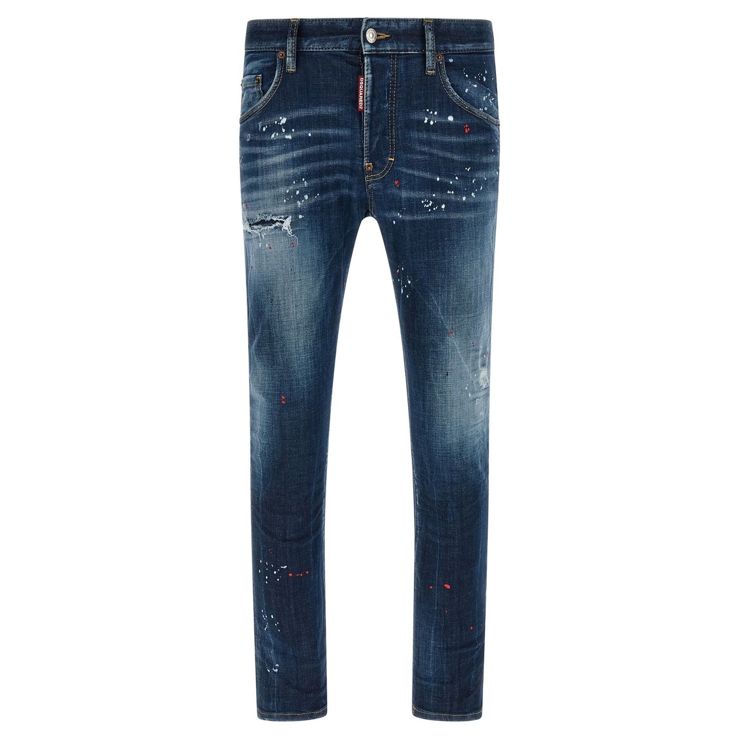 Dsquared² Blue Cotton Jeans Denim