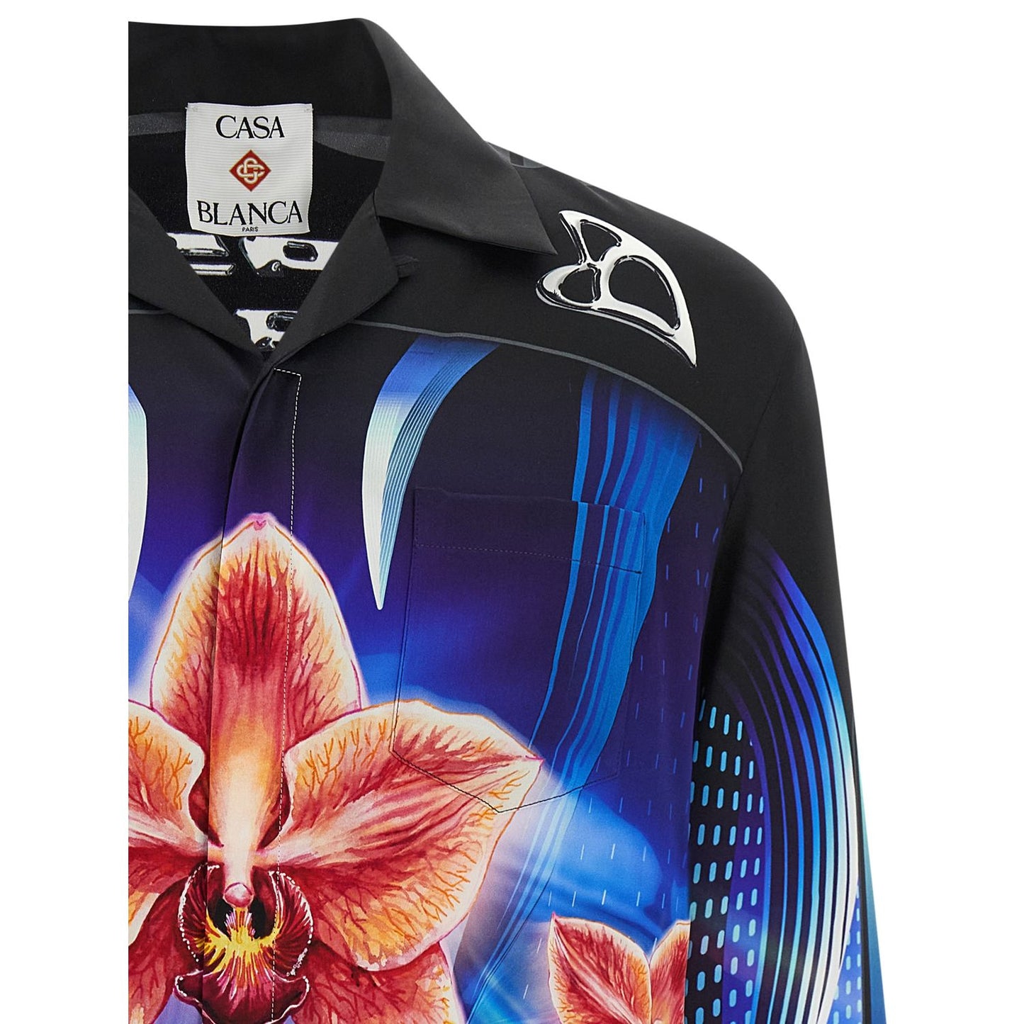 Casablanca Multicolor Silk Blouse