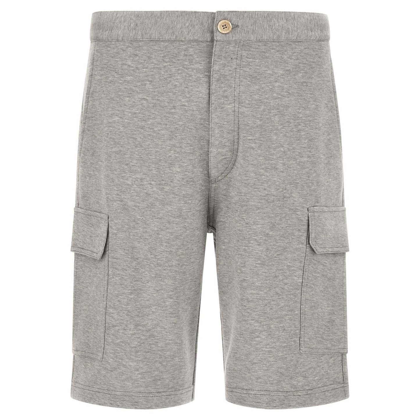 Brunello Cucinelli Gray Cotton Bermuda Shorts