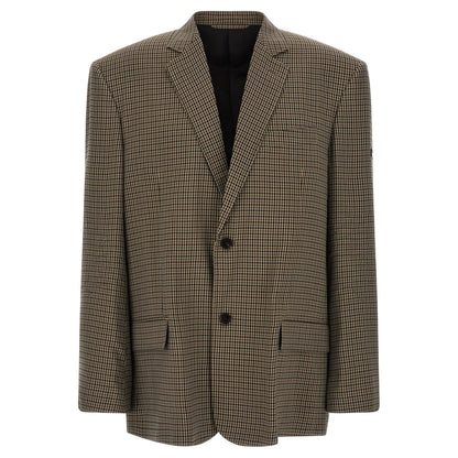 Balenciaga Brown Lyocell Blazer