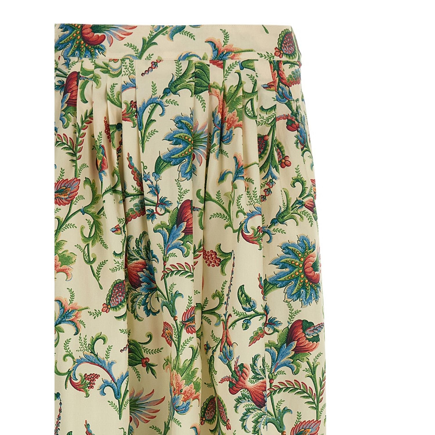 Etro Multicolor Cotton Mini Skirt