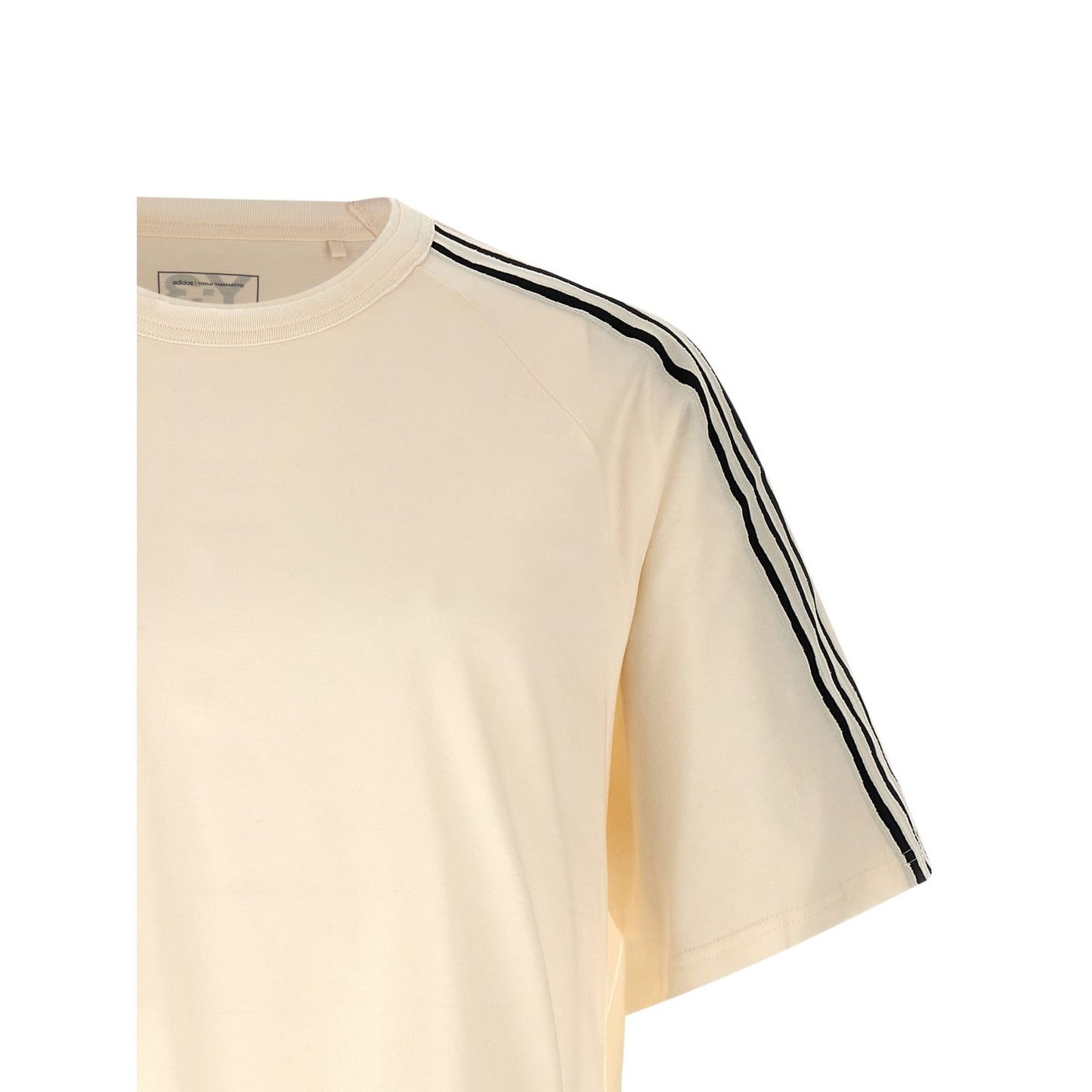 Y-3 White Cotton T-Shirt