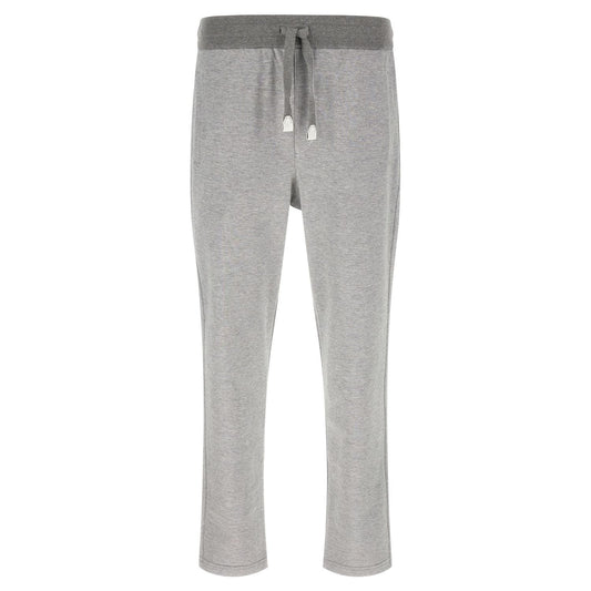 Brioni Gray Cotton Joggers (Workout Pants)