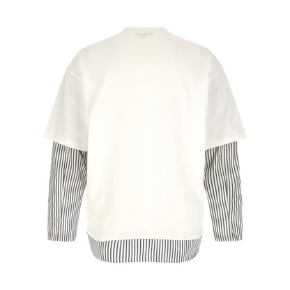 Comme Des Garçons White Cotton T-Shirt