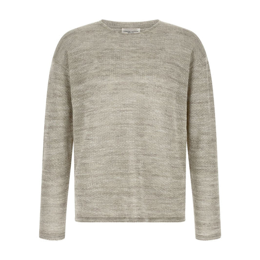 Roberto Collina Gray Cotton Cardigan