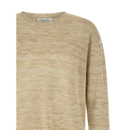 Roberto Collina Beige Cotton Cardigan