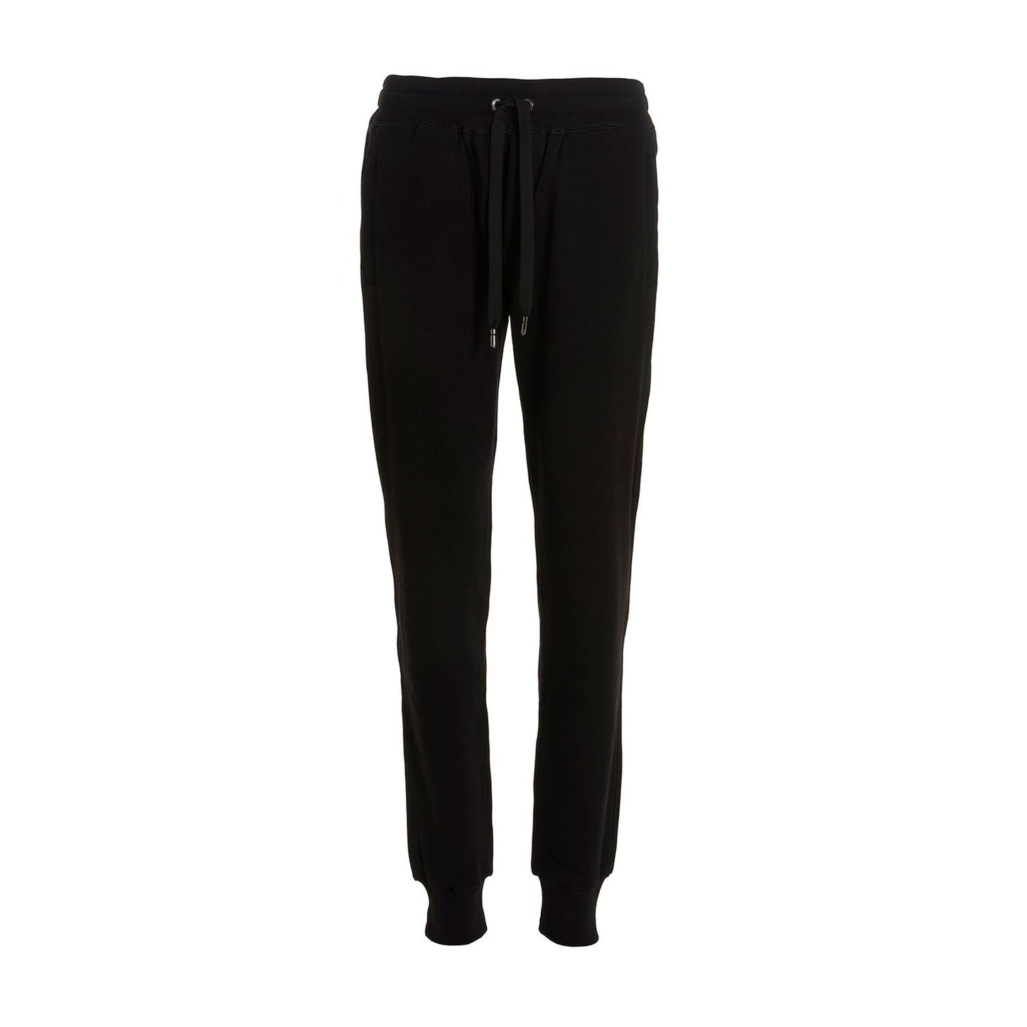 Dolce & Gabbana Black Cotton Joggers (Workout Pants)