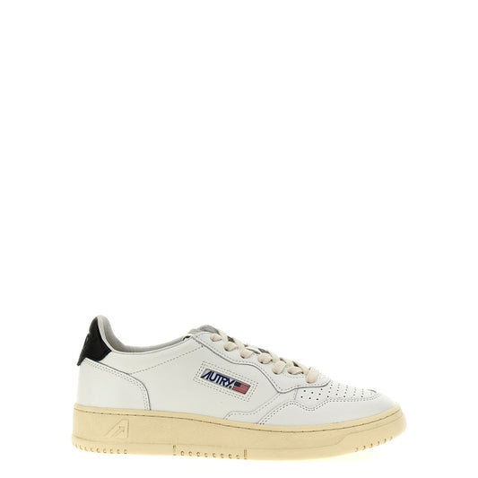 Autry Bicolor Calfskin Low Top Sneakers