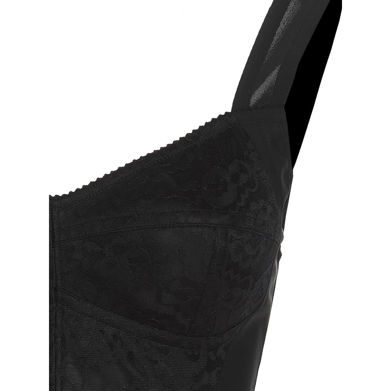 Dolce & Gabbana Black Polyamide Tank Tops