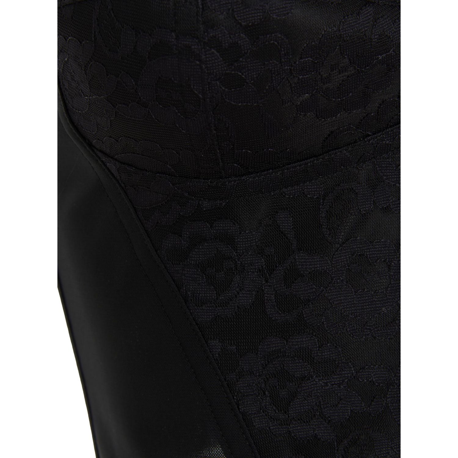 Dolce & Gabbana Black Polyamide Tank Tops