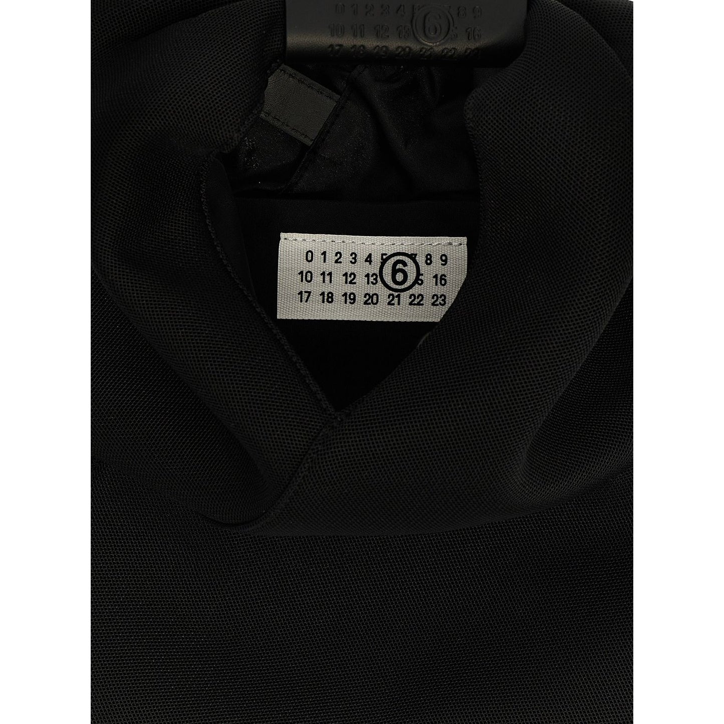 MM6 Maison Margiela Black Polyester Shoulder Bag