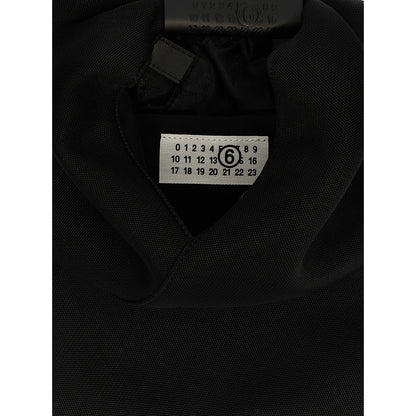 MM6 Maison Margiela Black Polyester Shoulder Bag