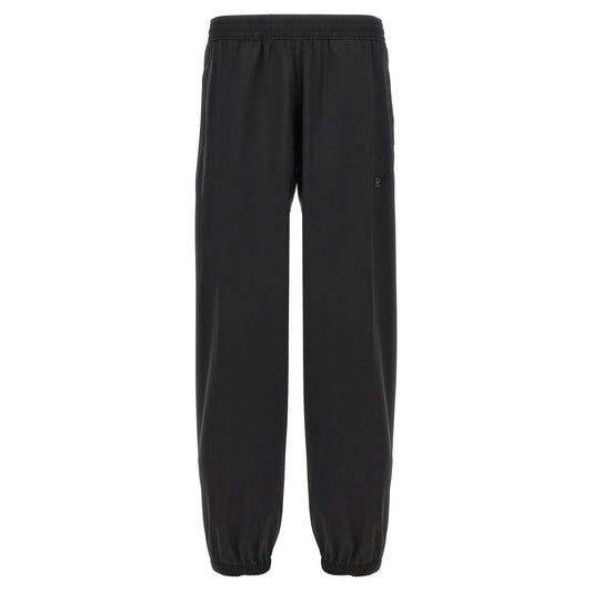 Givenchy Black Virgin Wool Casual Pants