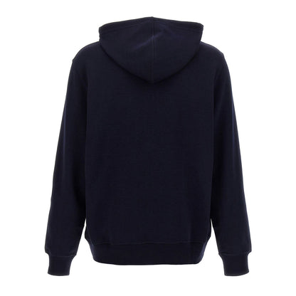 Brunello Cucinelli Blue Cotton Sweatshirt