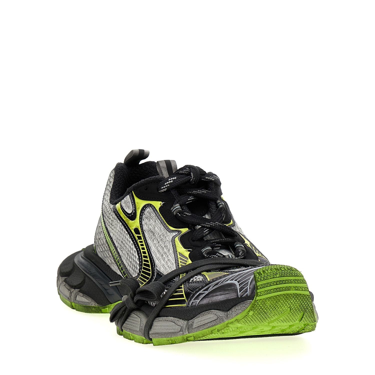 Balenciaga Gray Polyethylene Athletic Sneakers