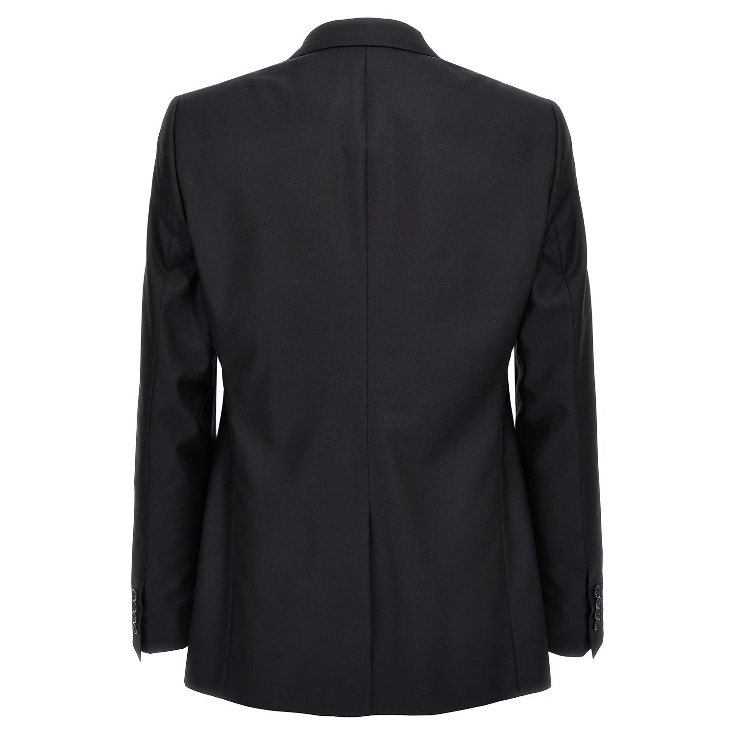 Dolce & Gabbana Blue Virgin Wool Two-Piece Suit
