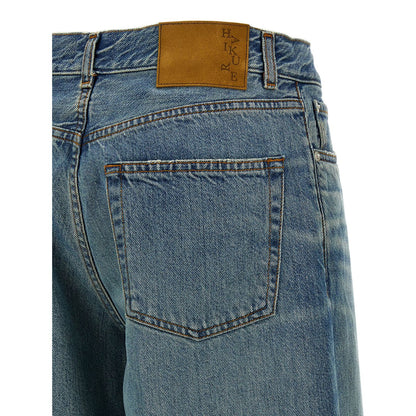 Haikure Blue Cotton Jeans Denim