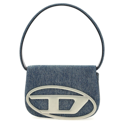 Diesel Blue Cotton Shoulder Bag