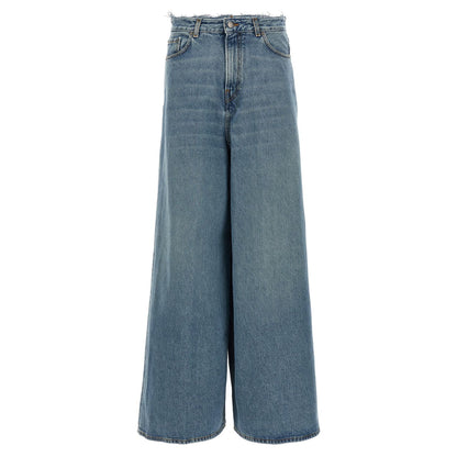 Haikure Blue Cotton Jeans Denim