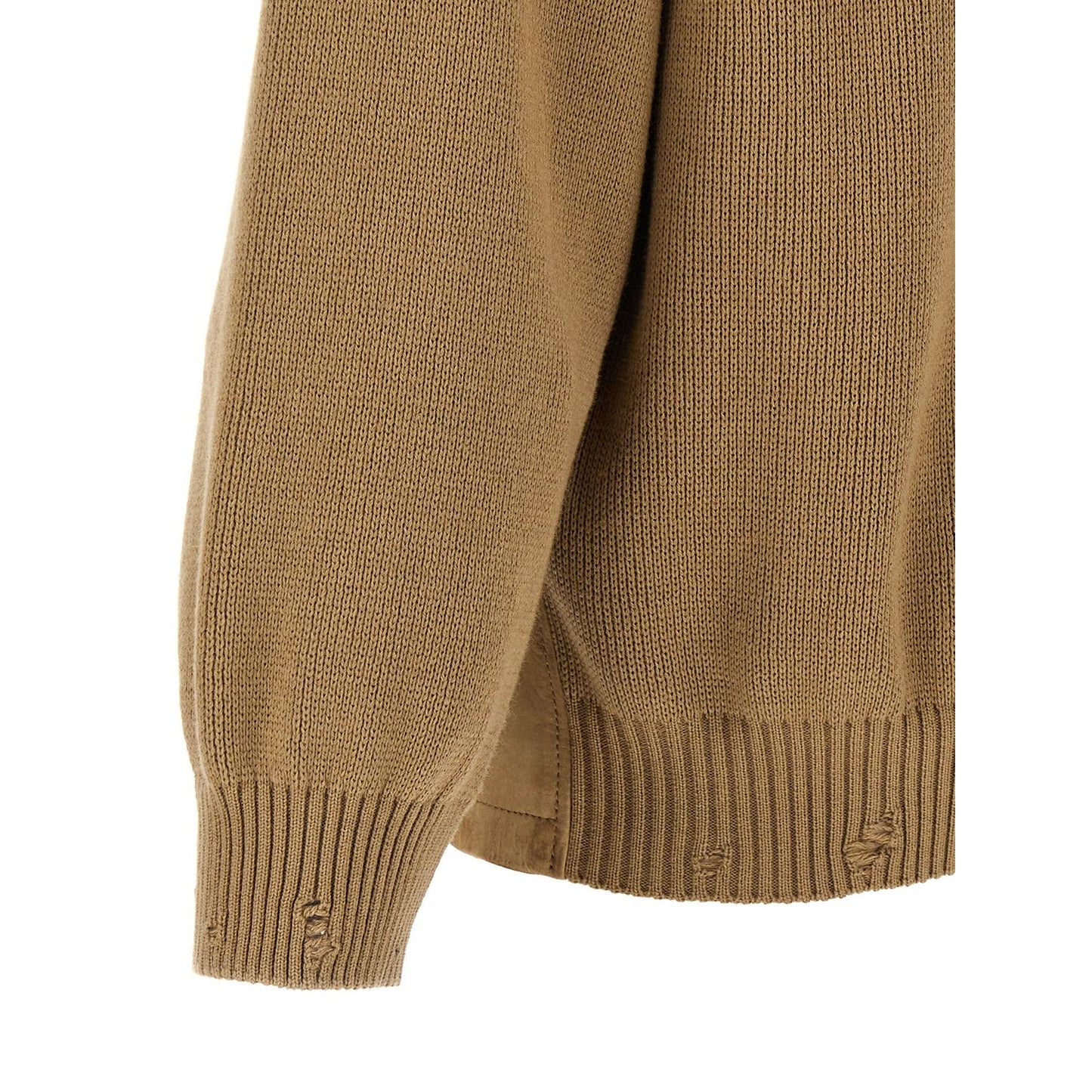 Golden Goose Beige Cowhide Leather Jacket
