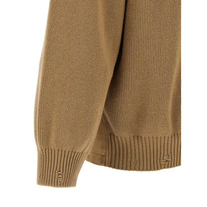 Golden Goose Beige Cowhide Leather Jacket