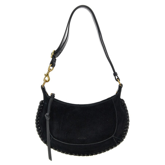 Isabel Marant Black Calfskin Shoulder Bag
