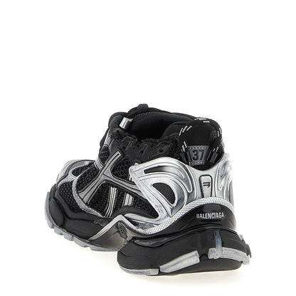 Balenciaga Black Polyethylene Athletic Sneakers