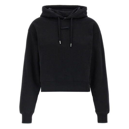 Jacquemus Black Cotton Hoodie