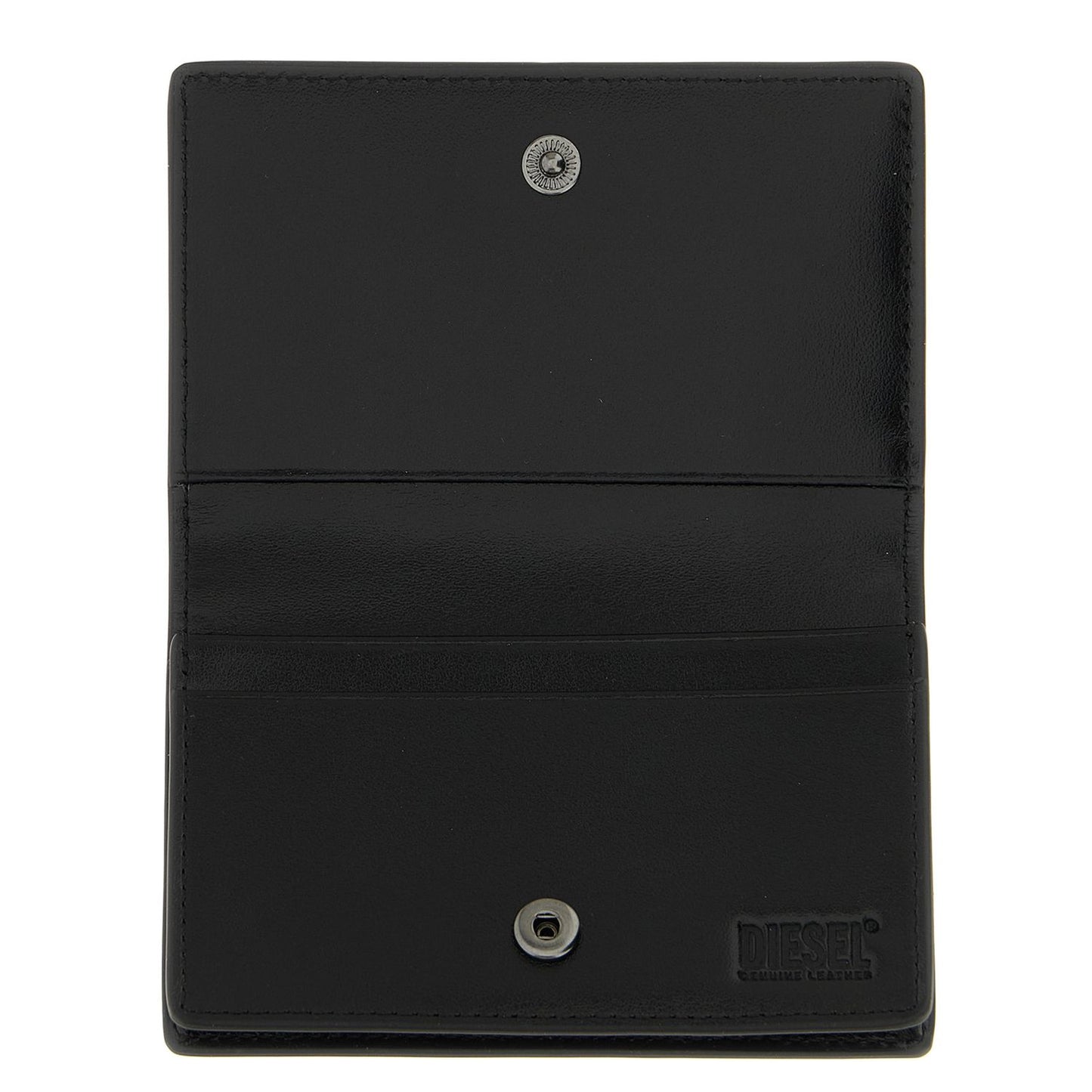 Diesel Black Leather Cardholder