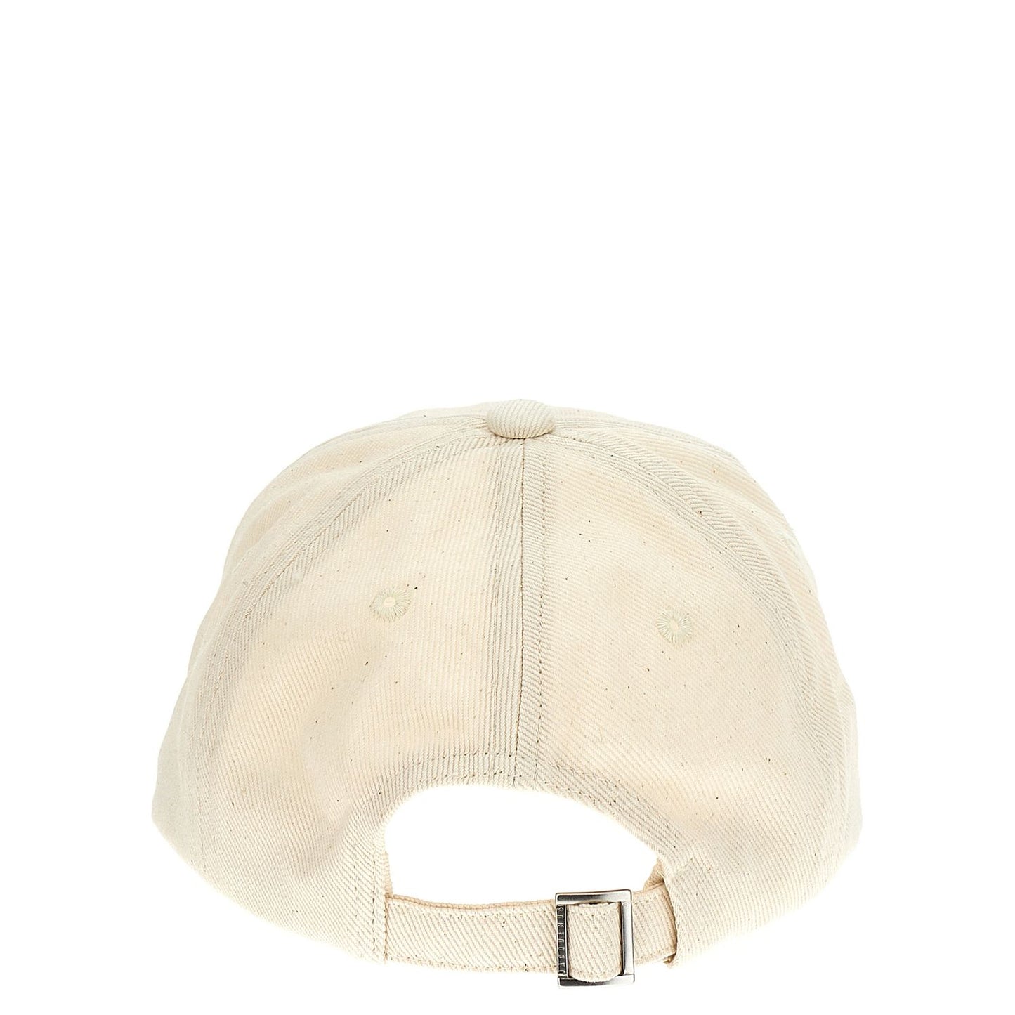 Jacquemus White Cotton Cap (Baseball Hat)