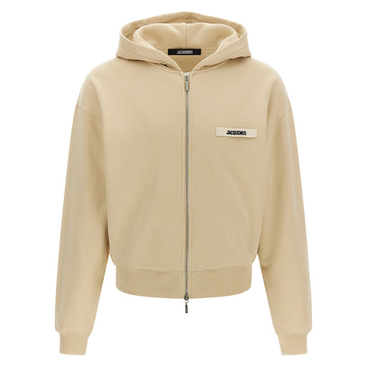 Jacquemus Beige Cotton Sweatshirt