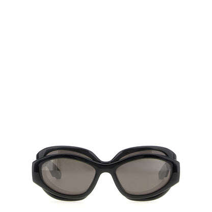 Balenciaga Black Polyamide Sunglasses