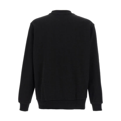 Lacoste Black Cotton Sweatshirt