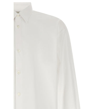 Dries Van Noten White Cotton Blouse