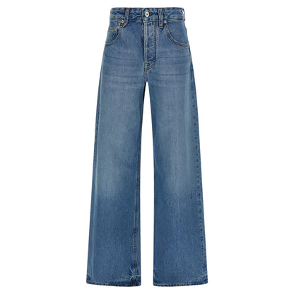 Jacquemus Blue Cotton Jeans Denim