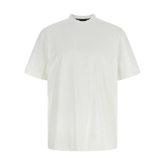 Brioni White Cotton T-Shirt