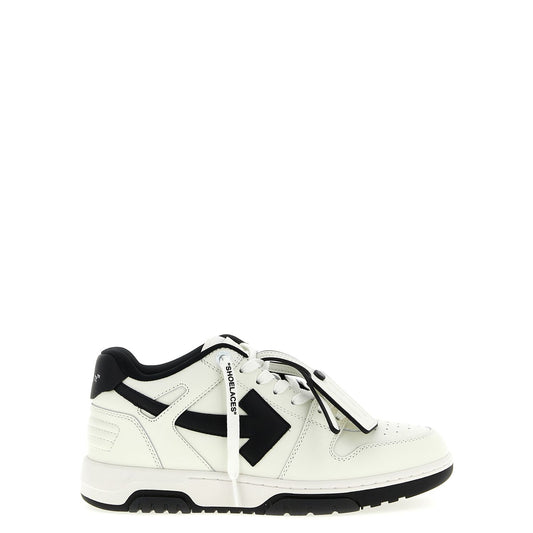 Off-White Bicolor Recycled Polyester Sneakers