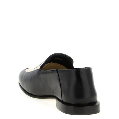 Givenchy Black Lamb Leather Slip-On Loafers