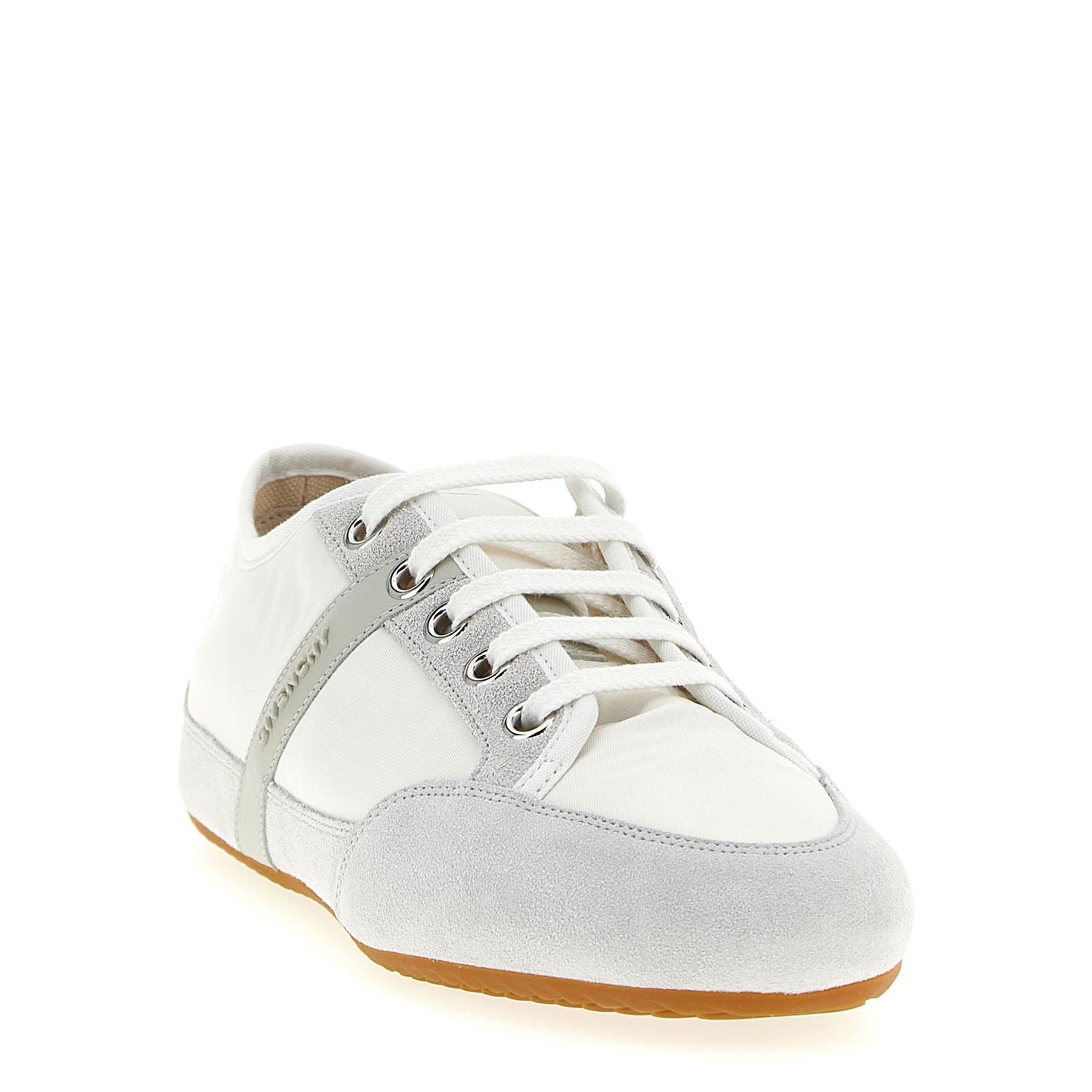 Givenchy White Polyamide Low Top Sneakers