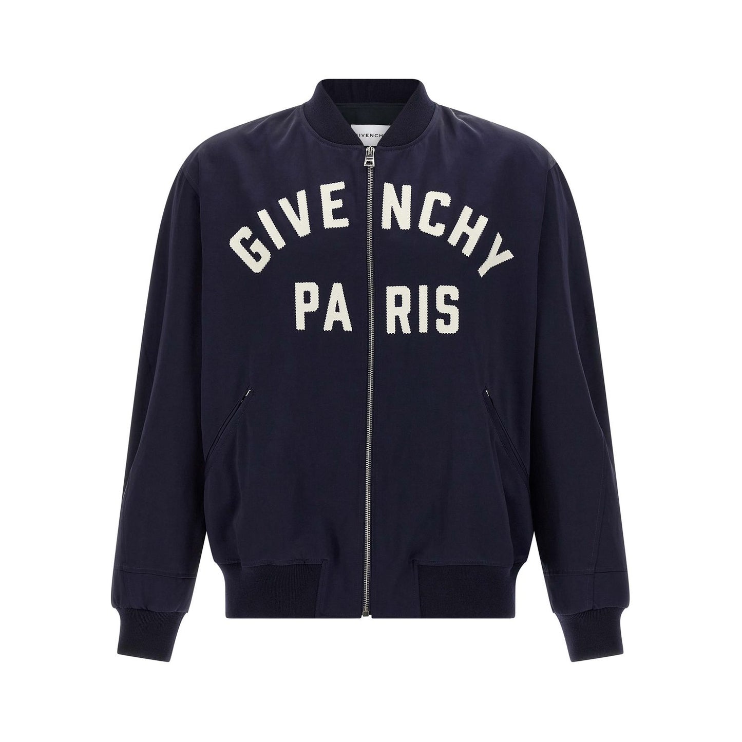 Givenchy Blue Cotton Bomber