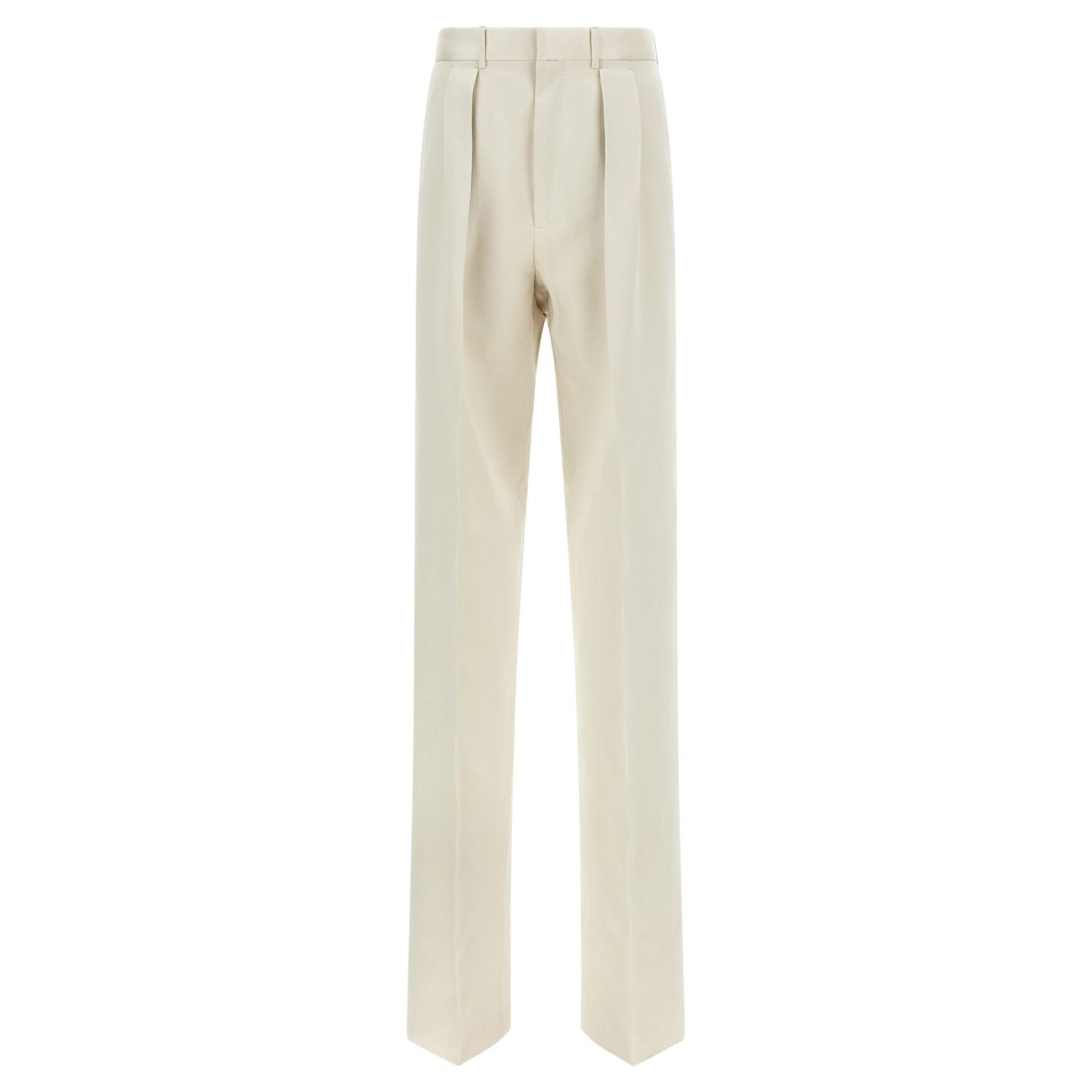 Tom Ford Beige Cotton Casual Pants