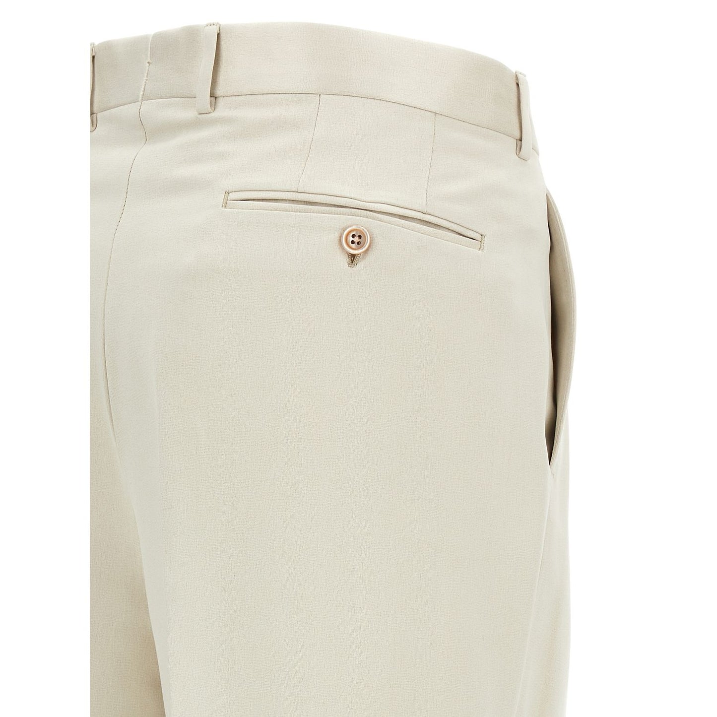 Tom Ford Beige Cotton Casual Pants