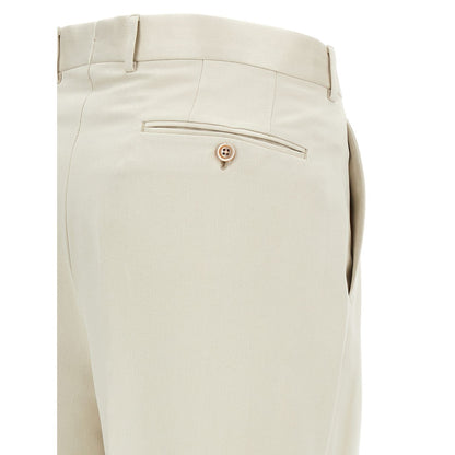 Tom Ford Beige Cotton Casual Pants