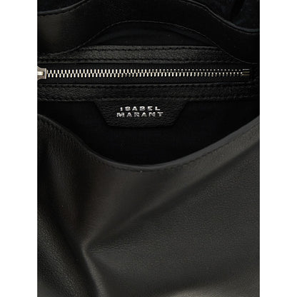 Isabel Marant Black Calfskin Shoulder Bag