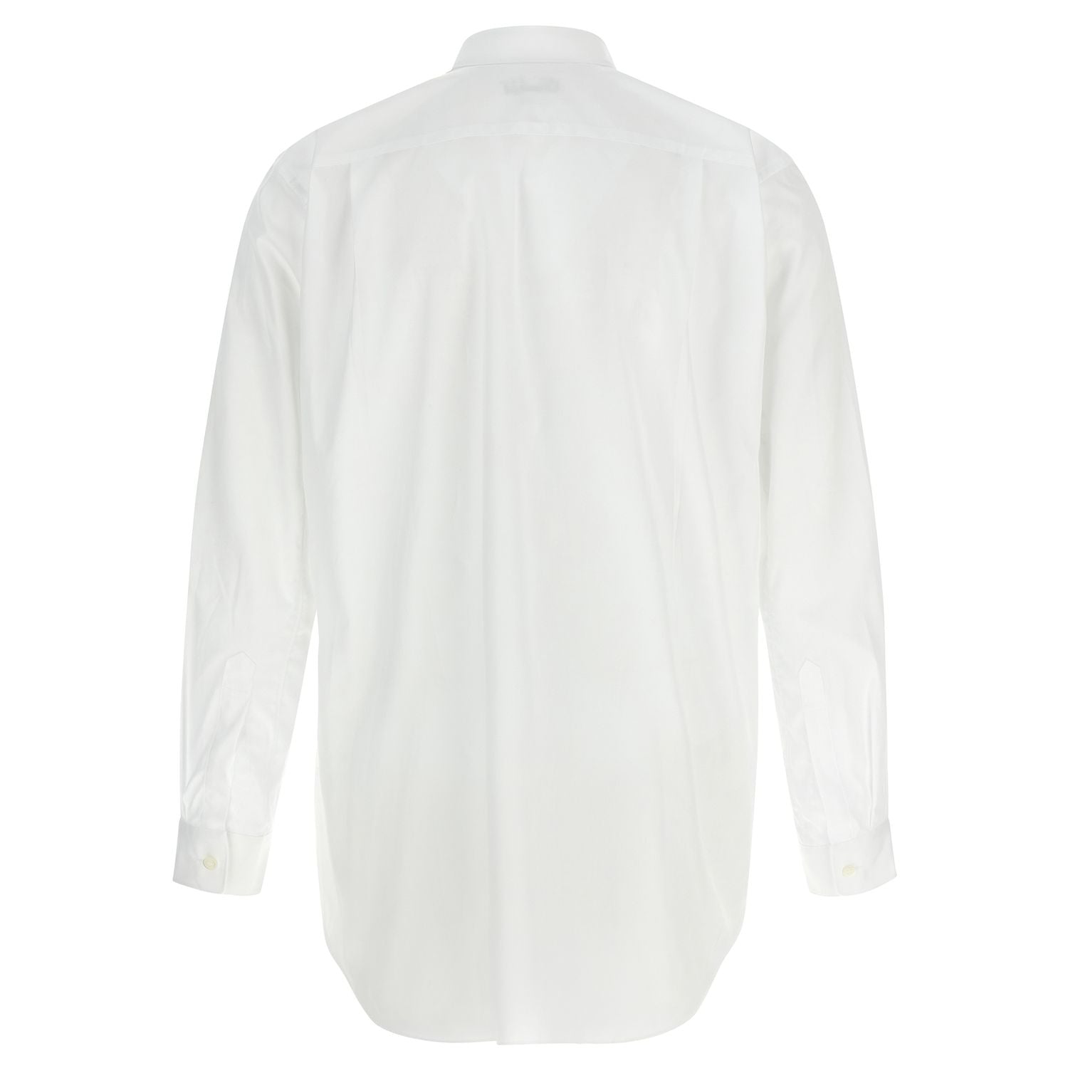 Comme Des Garçons Play White Cotton Blouse