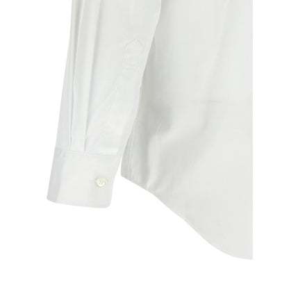 Comme Des Garçons Play White Cotton Blouse