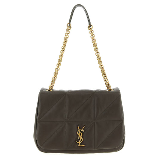 Saint Laurent Bicolor Lamb Leather Shoulder Bag