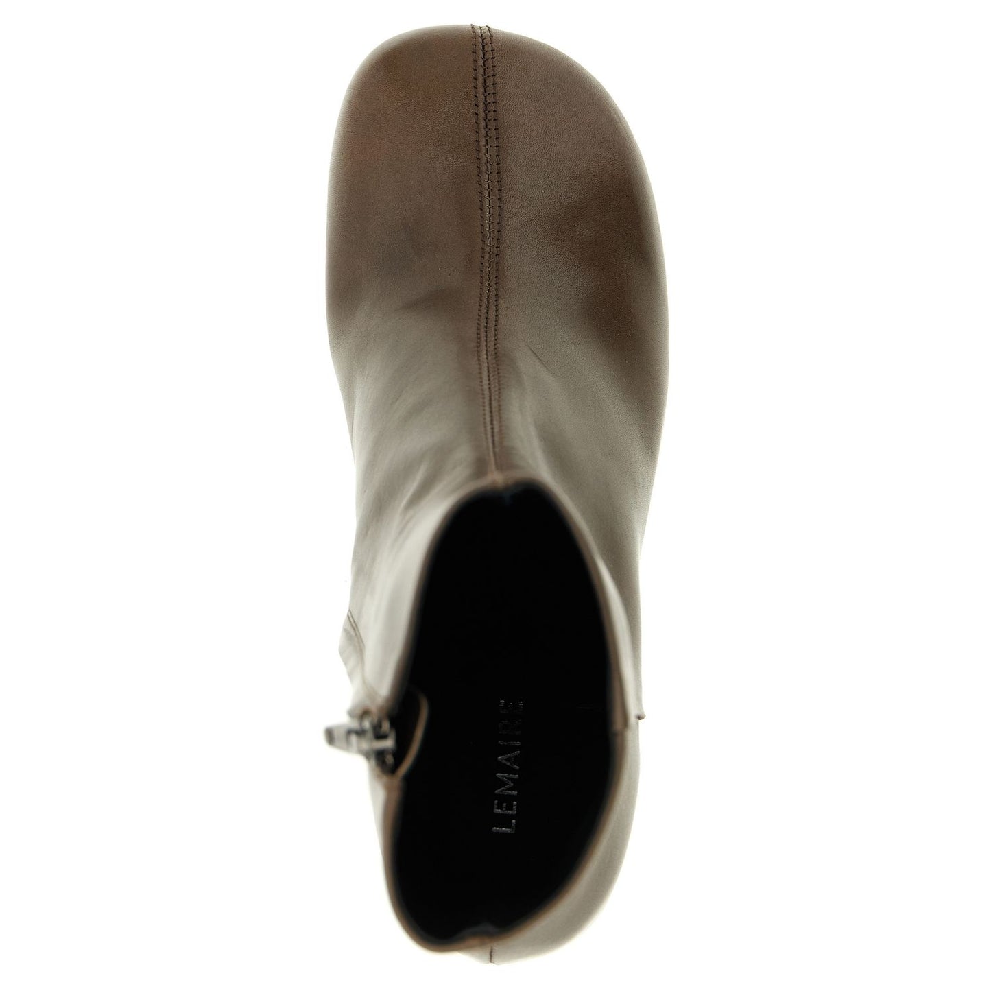 Lemaire Brown Calfskin Ankle Boots